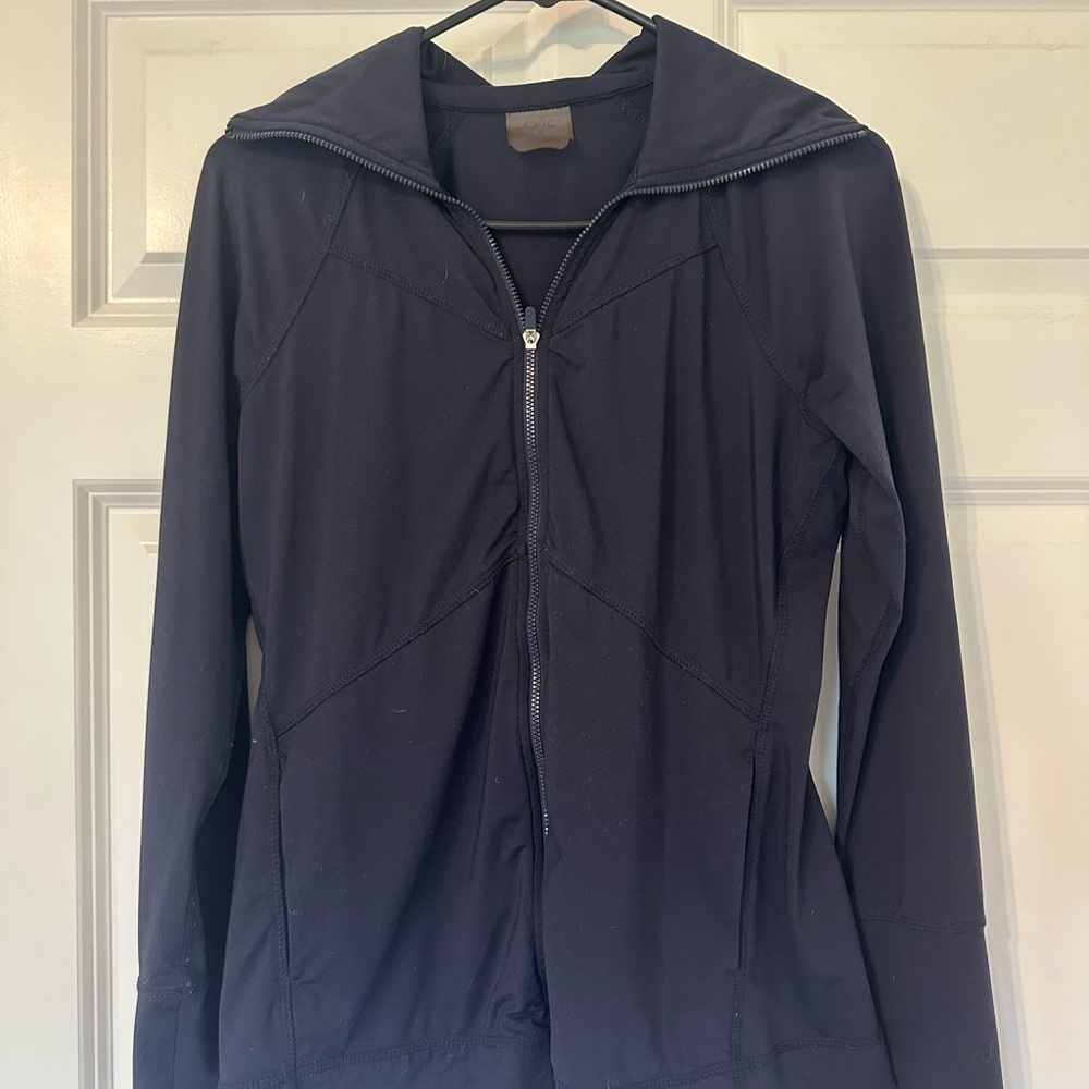 Jofit Women's Navy Zip-Up Jacket | Size: S
